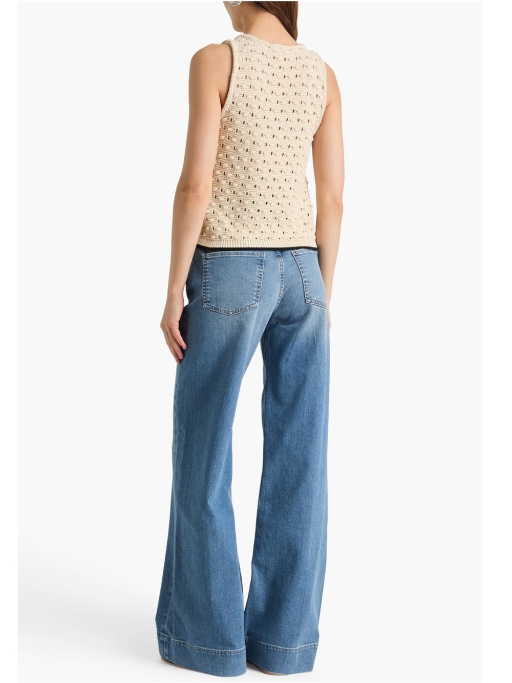 Frame // Le Hardy High Waist Wide Leg Jeans - Picture 3 of 8